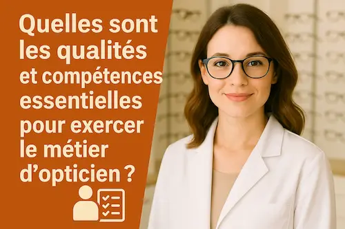 Quelles sont les qualités et compétences essentielles pour exercer le métier d’opticien ?