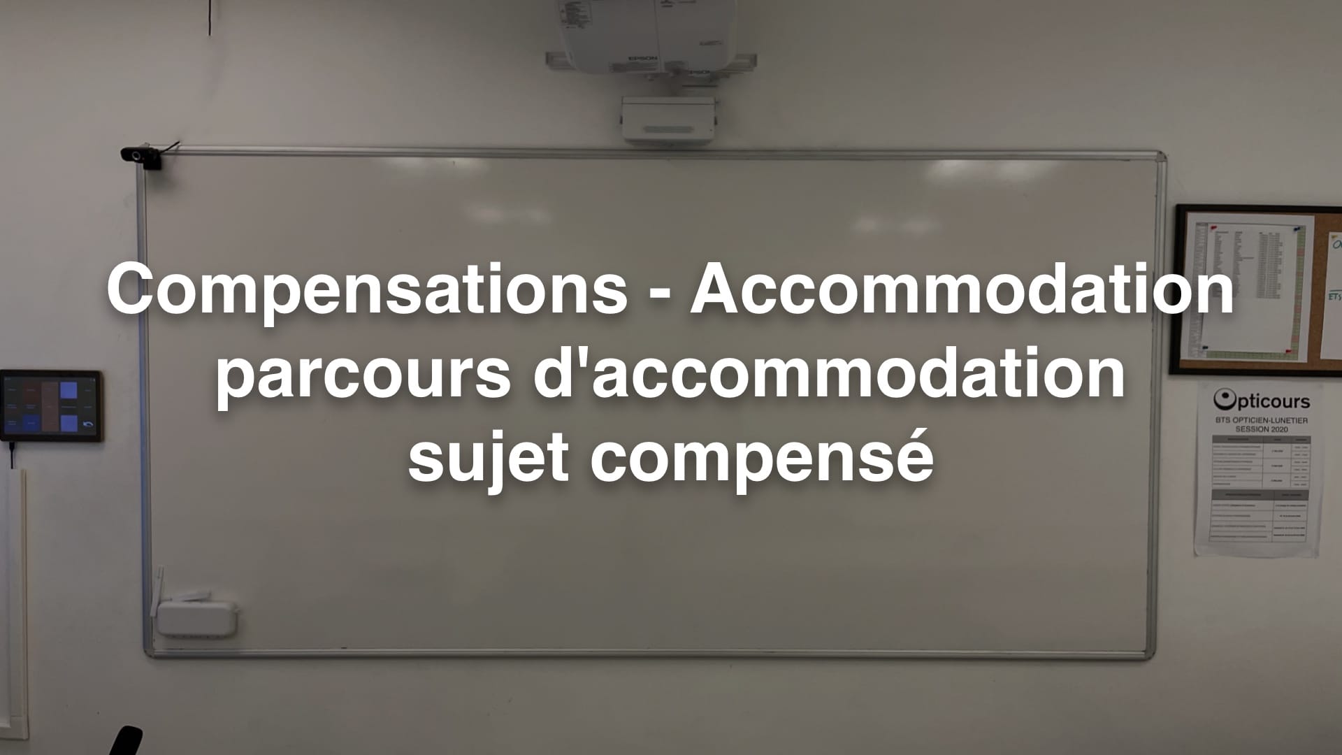 Cours BTS OL Accommodation